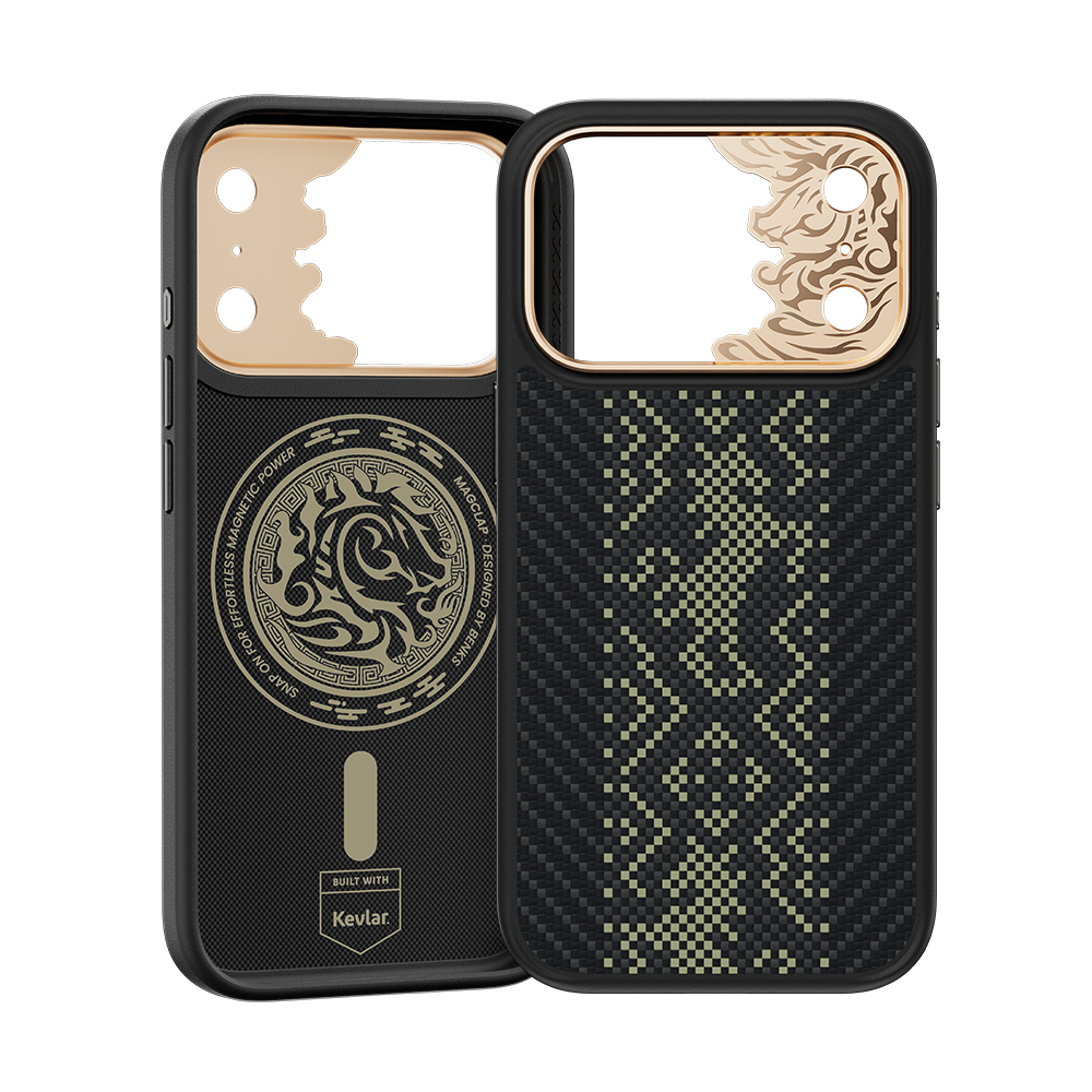 Benks Knight Pro Case built with Kevlar® for iPhone 18 Pro Max - Black 