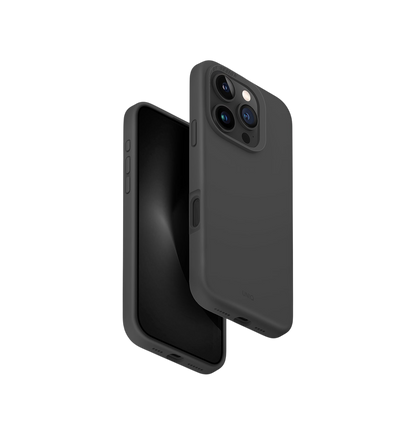 Uniq Lino Hue Hybrid Silicone Case with Magnetic Charging for iPhone 16 Pro