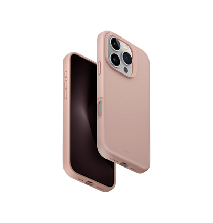 Uniq Lino Hue Hybrid Silicone Case with Magnetic Charging for iPhone 16 Pro