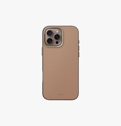 Uniq Lyden DS Dual-Tone Premium Leatherette Case for iPhone 16 Pro Max