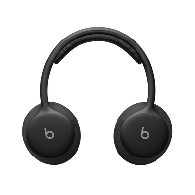 Beats 360 headphones in Black in fold-flat position 
