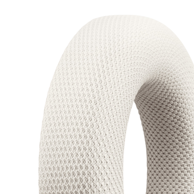 Close-up of Beats 360 Performance Knit cushion mesh texture in Cloud 