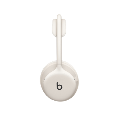 Side view of Beats 360 headphones in Cloud showing b logo 
