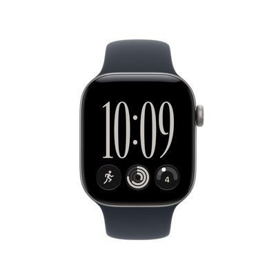 Apple Watch Sport Band - Navy Blue - alternate view 2 #color_navy-blue