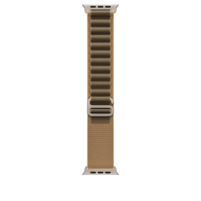 Apple Watch Ultra Alpine Loop (49mm) - Desert (Natural Titanium) #color_desert