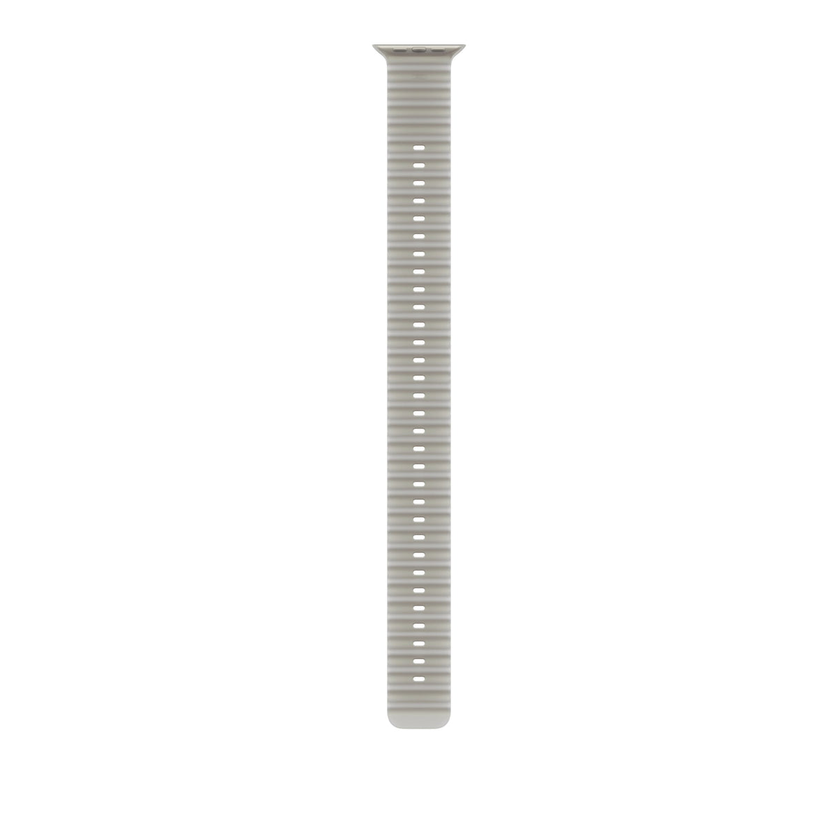 Apple Watch Ultra Ocean Band Extension (49mm) - Translucent Grey (Natural Titanium) #color_translucent-grey