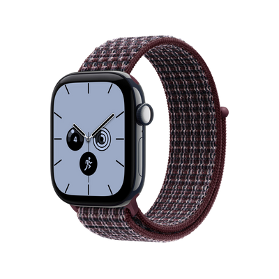 Apple Watch Sport Loop - Burgundy Plaid - alternate view 1 #color_burgundy-plaid
