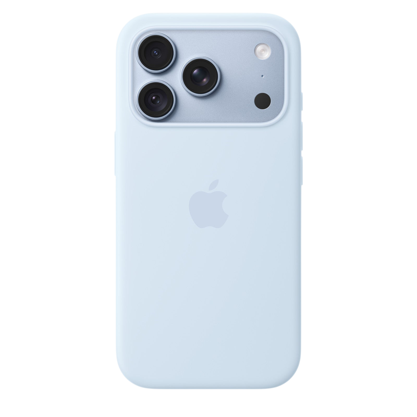 Apple iPhone 18 Pro Silicone Case with MagSafe in Crisp Blue 