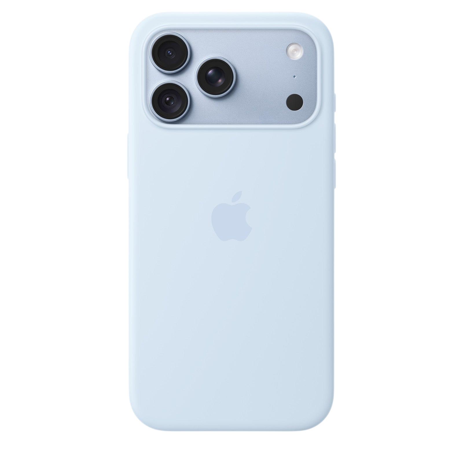 Apple iPhone 18 Pro Max Silicone Case with MagSafe in Crisp Blue 