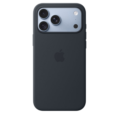 Apple iPhone 18 Pro Max Silicone Case with MagSafe in Navy Blue 