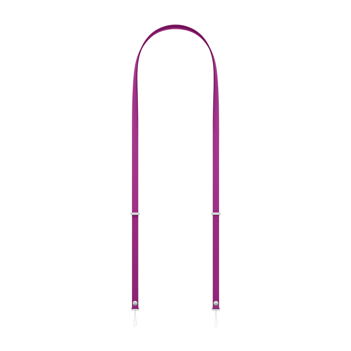 Apple Crossbody Strap in Magenta 
