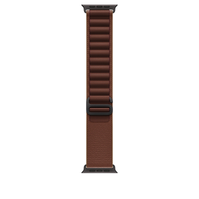 Apple Watch Ultra Alpine Loop (49mm) - Burgundy (Black Titanium) #color_burgundy