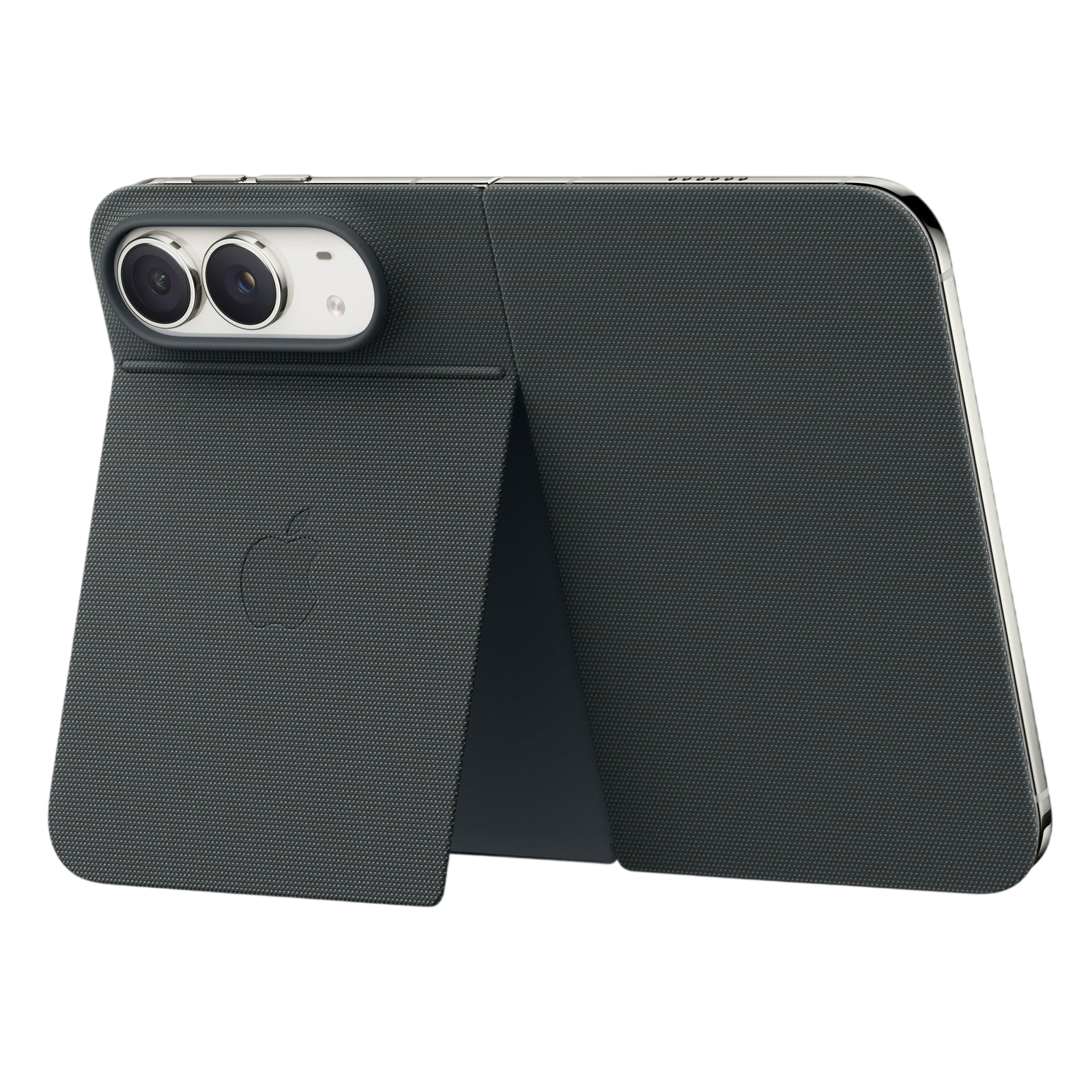 Apple iPhone Duo Folio with Kickstand in Navy Blue 