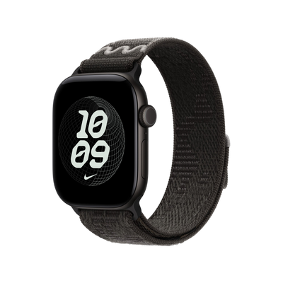 Apple Watch Nike Sport Loop - After Dark Black - alternate view 1 #color_after-dark-black