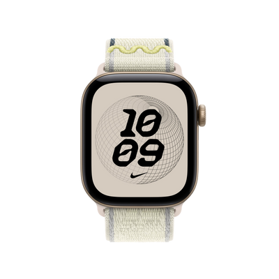Apple Watch Nike Sport Loop - Chalk Calm - alternate view 2 #color_chalk-calm