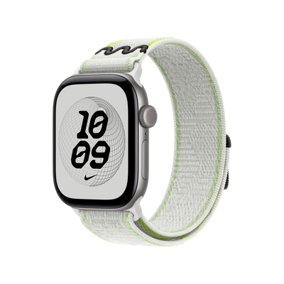Apple Watch Nike Sport Loop - Essential White - alternate view 1 #color_essential-white