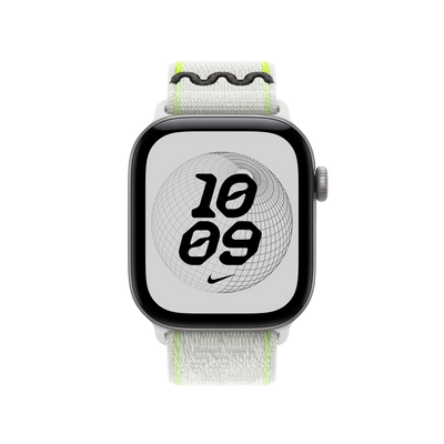 Apple Watch Nike Sport Loop - Essential White - alternate view 2 #color_essential-white