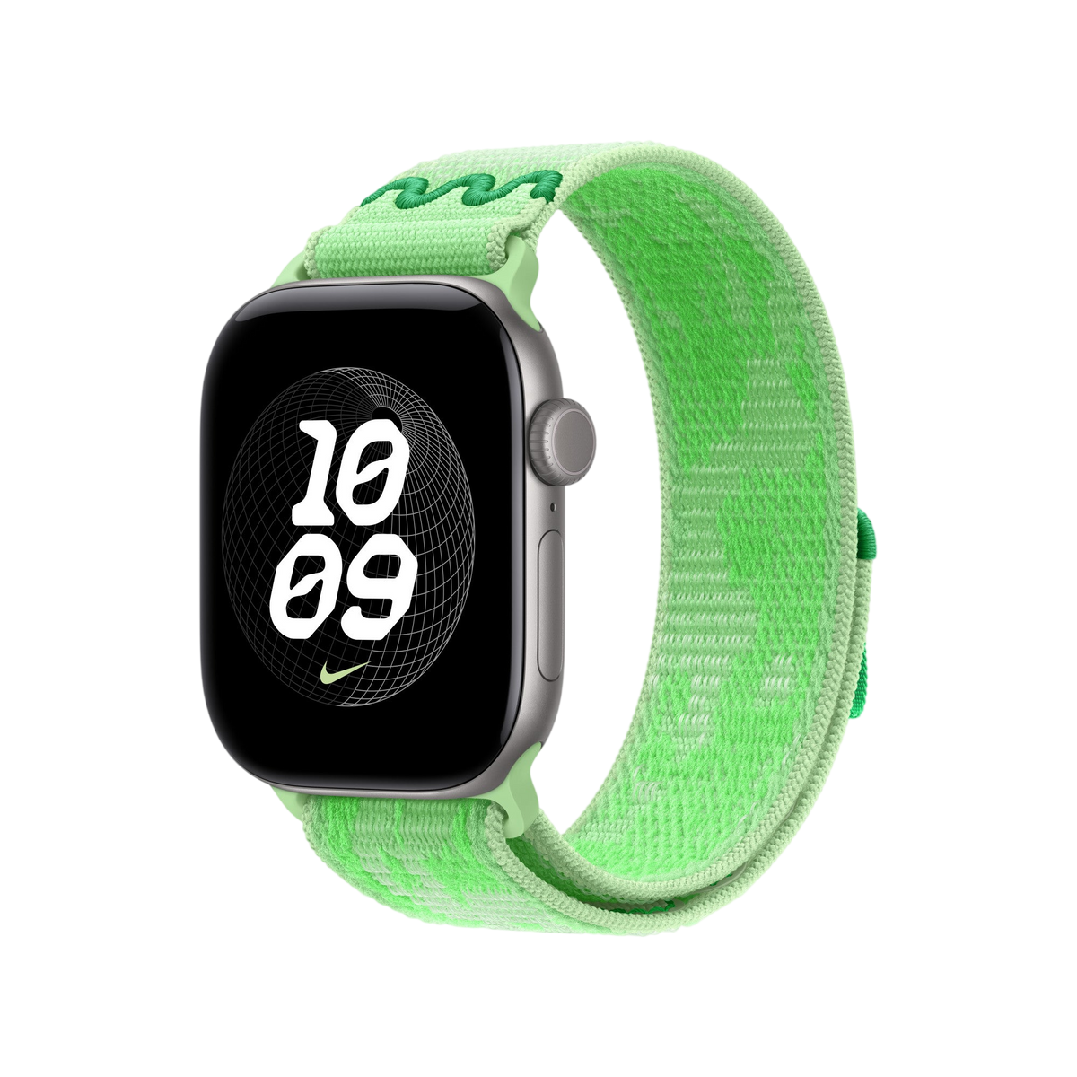 Apple Watch Nike Sport Loop - Green Spark - alternate view 1 #color_green-spark
