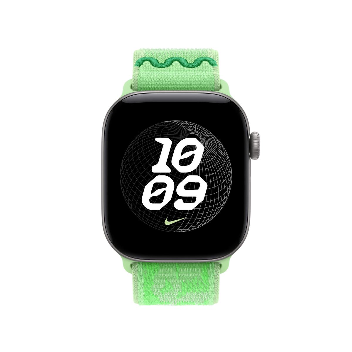 Apple Watch Nike Sport Loop - Green Spark - alternate view 2 #color_green-spark