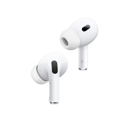 سماعات أبل AirPods Pro (الجيل الثاني) مع علبة شحن MagSafe (USB‑C) مع ضمان رسمي من أبل لمدة سنة