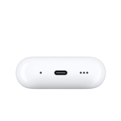 Apple AirPods Pro (الجيل الثاني) مع علبة شحن MagSafe (USB‑C) مع ضمان Apple الرسمي لمدة عام