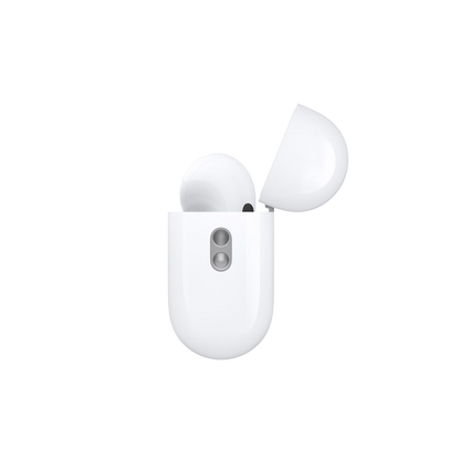 سماعات أبل AirPods Pro (الجيل الثاني) مع علبة شحن MagSafe (USB‑C) مع ضمان رسمي من أبل لمدة سنة