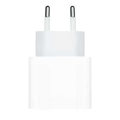 Apple 20W USB-C Power Adapter (2 pin) with one year warranty