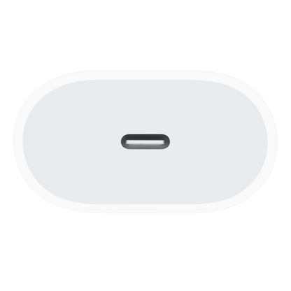 Apple 20W USB-C Power Adapter (2 pin) with one year warranty