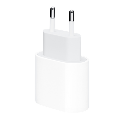 Apple 20W USB-C Power Adapter (2 pin) with one year warranty
