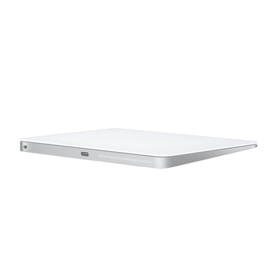 Apple Magic Trackpad White back with USB-C port