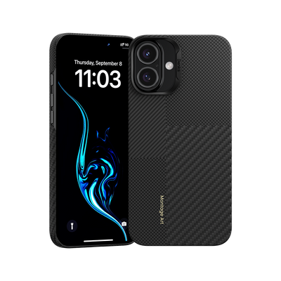 Benks Montage ArmorAir Case built with Kevlar® for iPhone 16