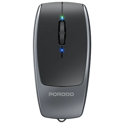 Porodo 1600DPI Wireless Mouse with Card Reader