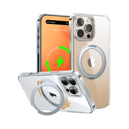 حافظة TOORAS Ostand Pro 360° قابلة للدوران مع تقنية MagSafe لهاتف iPhone 16 Pro