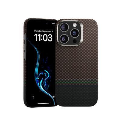 غلاف بنكس بريستيج أرمور إير مصنوع من كيفلار® لآيفون 16 برو