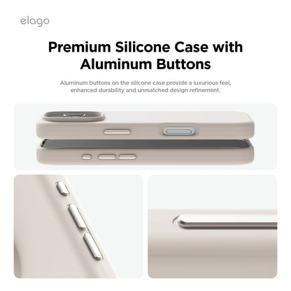 غطاء سيليكون Elago MagSafe لهاتف iPhone 16 Pro