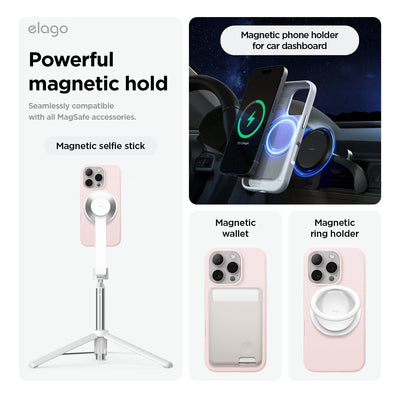 غلاف سيليكون ماغسيف من إيلاغو لهاتف آيفون 16 برو ماكس