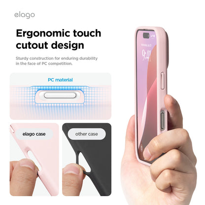 elago MagSafe Silicone Case for iPhone 16 Pro Max