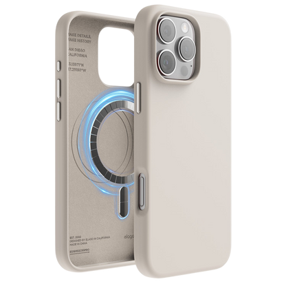 elago MagSafe Silicone Case for iPhone 16 Pro Max
