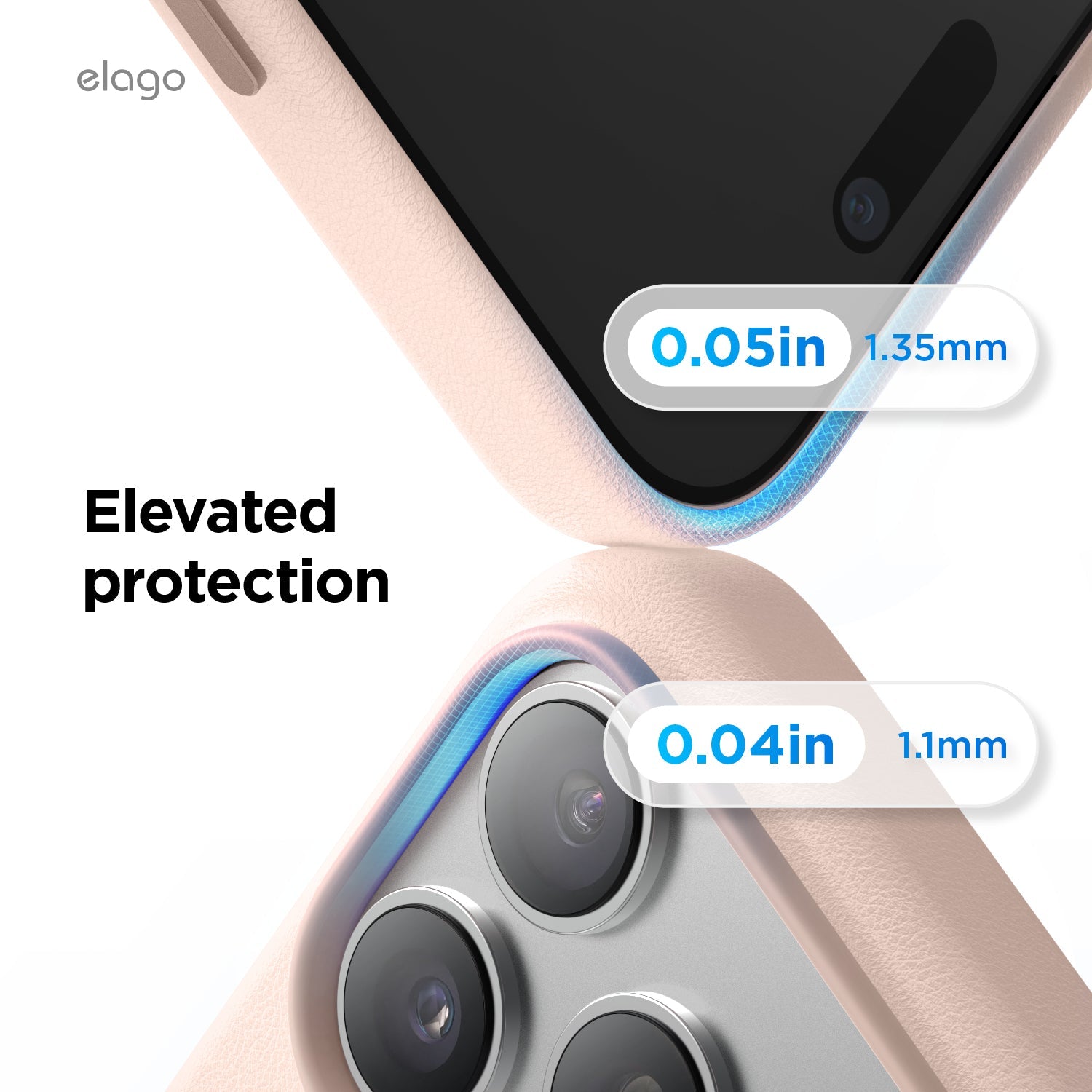 Elago MagLeather Case for iPhone 17 Pro Max / iPhone 18 Pro Max - Lovely Pink 