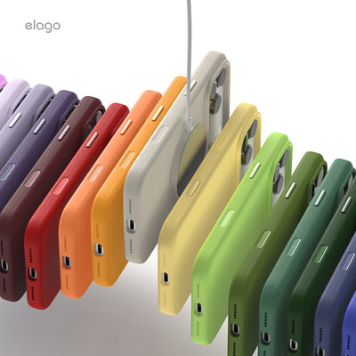 Elago Mag Silicone Case for iPhone 17 Pro Max / iPhone 18 Pro Max - Cedar Green 