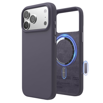 Elago Mag Silicone Case for iPhone 17 Pro Max / iPhone 18 Pro Max - Deep Lavender 