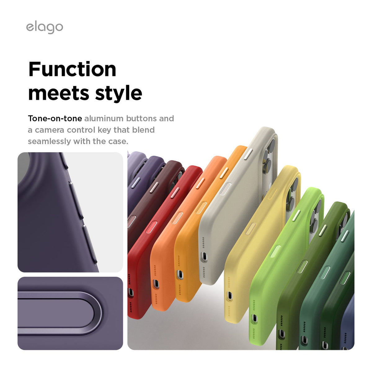 Elago Mag Silicone Case for iPhone 17 Pro Max / iPhone 18 Pro Max - Deep Purple 