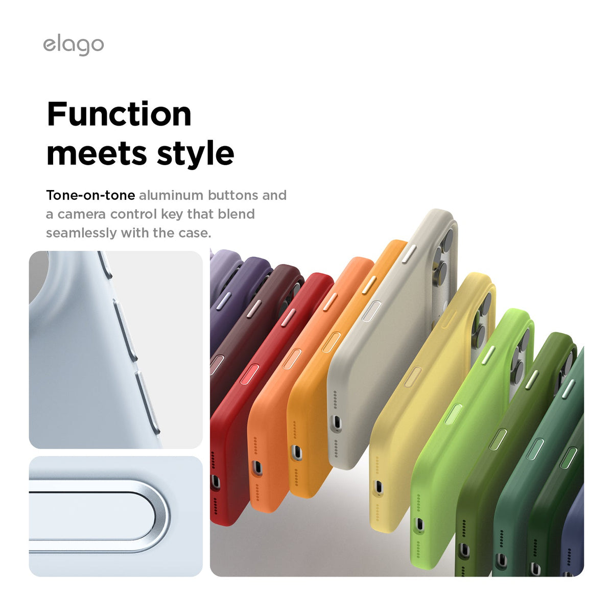 Elago Mag Silicone Case for iPhone 17 Pro Max / iPhone 18 Pro Max - Light Blue 