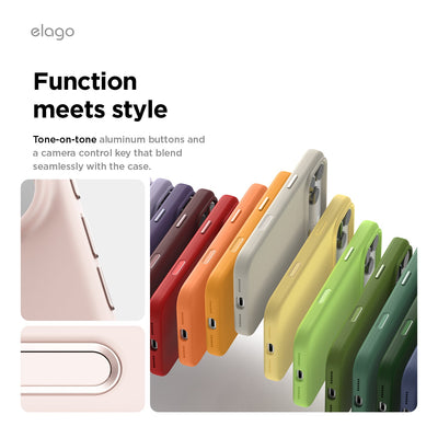 Elago Mag Silicone Case for iPhone 17 Pro Max / iPhone 18 Pro Max - Lovely Pink 