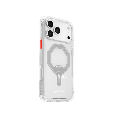 Skinarma Saido Mag-Charge Clear Case for iPhone 17 Pro Max - Clear #color_clear