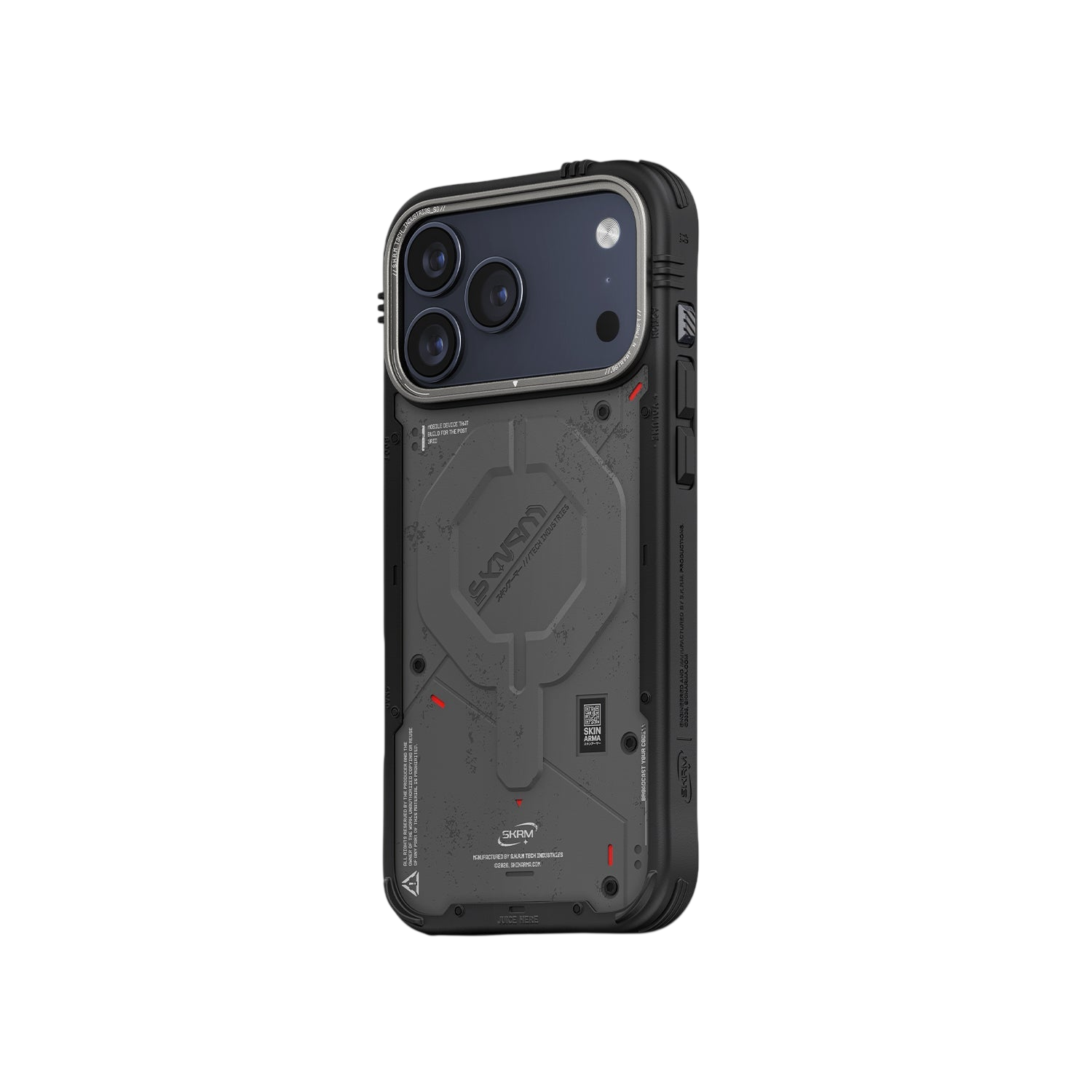 Skinarma Vigor Mag-Charge Case for iPhone 17 Pro Max - Charcoal #color_charcoal