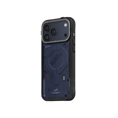 Skinarma Vigor Mag-Charge Case for iPhone 17 Pro Max - Navy #color_navy
