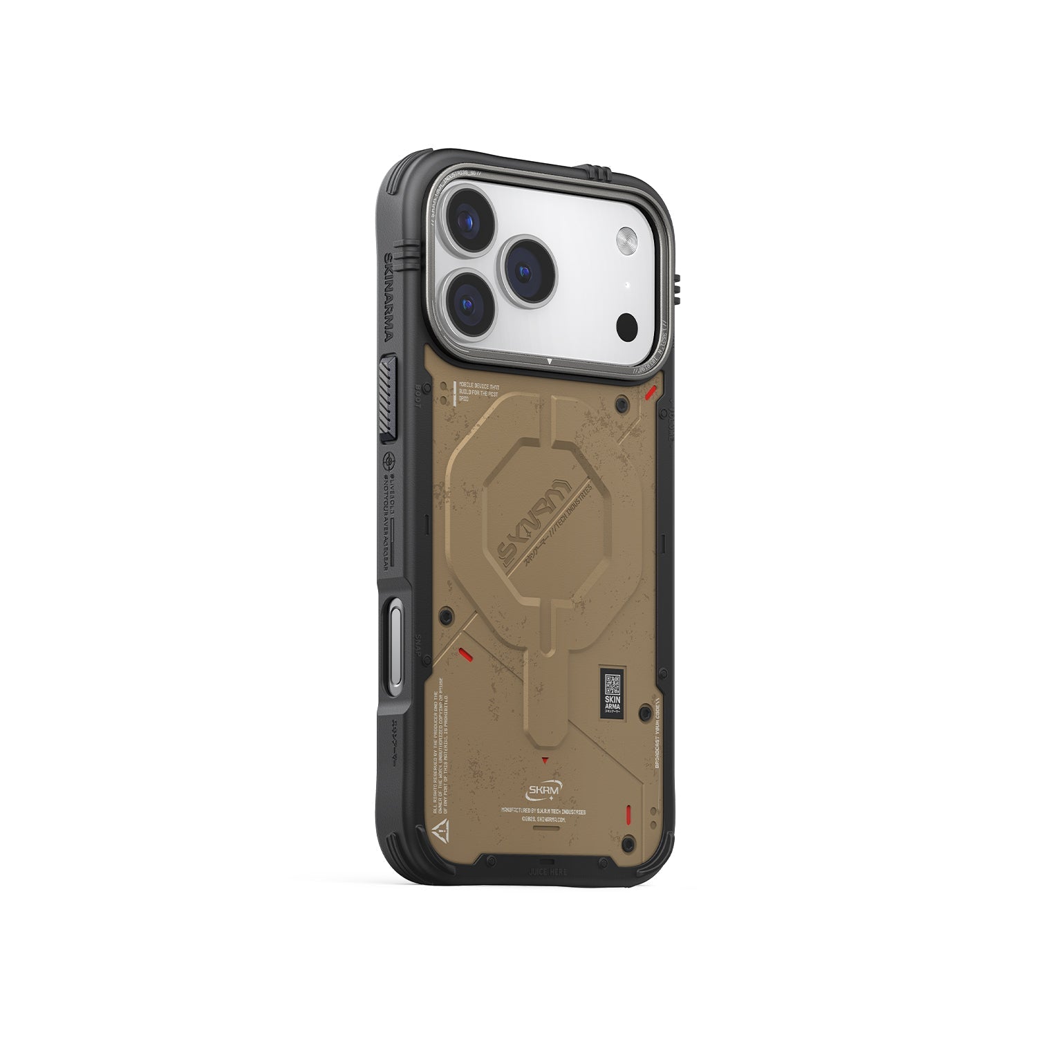 Skinarma Vigor Mag-Charge Case for iPhone 17 Pro Max - Stone #color_stone