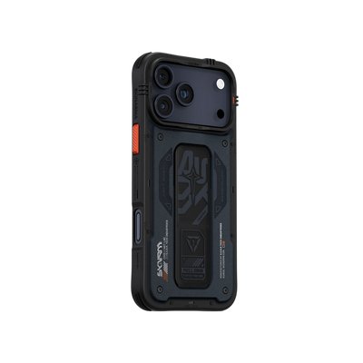 Skinarma Aegis Mag-Charge Grip-Stand Case for iPhone 17 Pro Max - Navy #color_navy