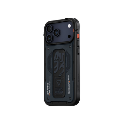 Skinarma Aegis Mag-Charge Grip-Stand Case for iPhone 17 Pro Max - Navy #color_navy